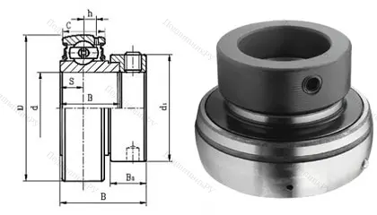 Корпусный подшипник SA 202 в Владивостоке