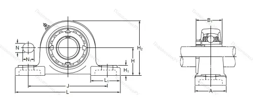 Подшипниковый узел UKP 206 в Владивостоке