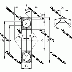 Подшипник QJ 240-N 2-MPA